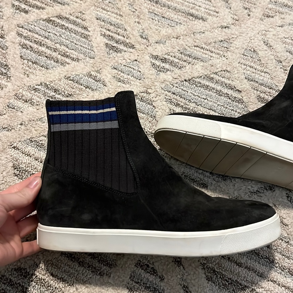 Womens Vince suede Coleman high top shoes
